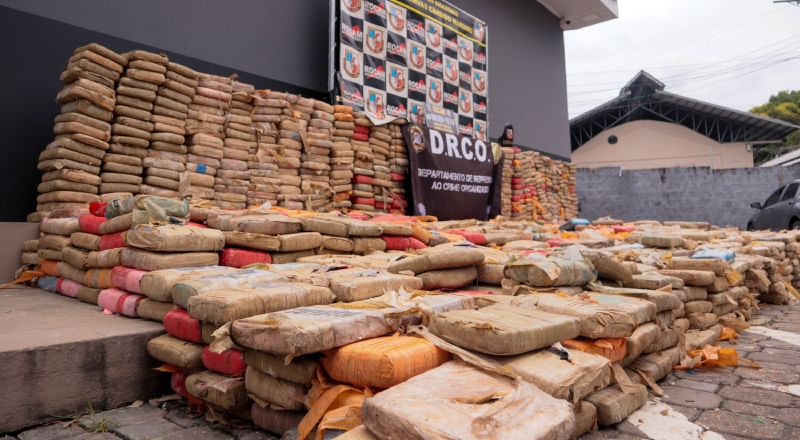 ‘Prejuízo para o tráfico’: Estado do Amazonas registra recorde de apreensão de drogas em 2026