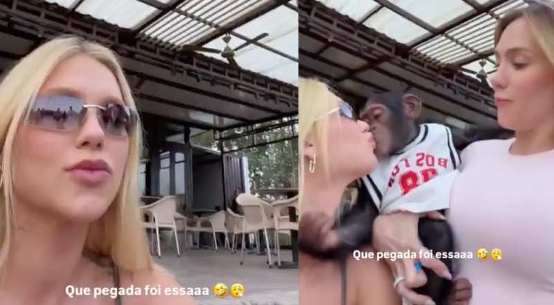 Virginia rebate acusação sobre incitar racismo contra Vini Jr após beijar Chimpanzé; veja vídeo
