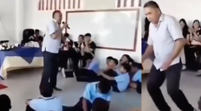 Professor sofre mal súbito e morre durante homenagem em escola; veja vídeo