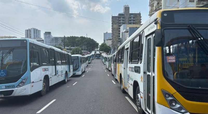 Paralisação do transporte coletivo é suspensa