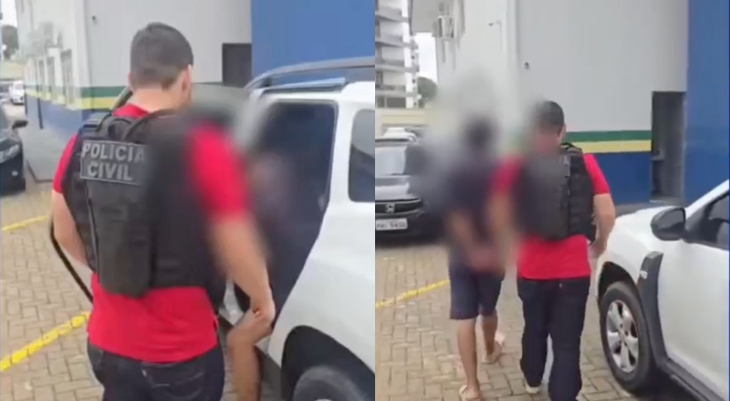 Monstro: homem que estuprou criança de 10 anos é preso no Tarumã
