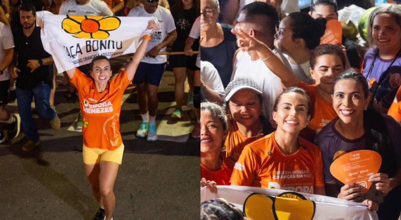 Deputada Débora Menezes reforça combate à violência infantil durante Corrida Faça Bonito em Manaus