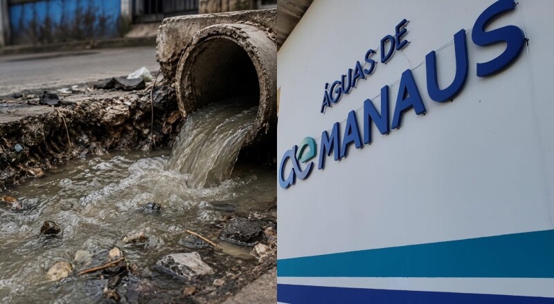Águas de Manaus vira alvo do MP por cobrança de esgoto sem serviço