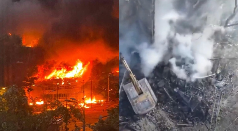 Vídeos mostram destruição após ataque massivo da Rússia contra Kiev; veja