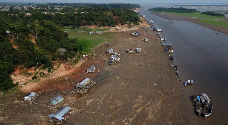 Amazonas vive ciclo de cheias e secas cada vez mais severo, diz pesquisa