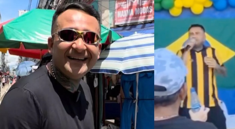 Intelecto raso e discurso de esgoto: na falta de propostas, a boca de Sargento Salazar transborda “Água de Privada”; veja vídeo