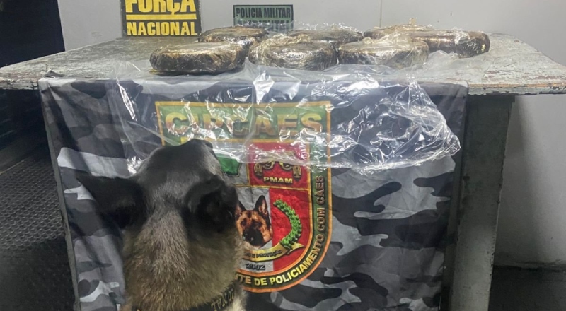 Mulher é presa após tentar transportar cocaína escondida em máquina de solda para Manaus