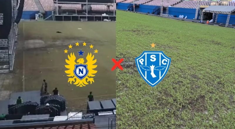 Desgaste no gramado da Arena da Amazônia faz jogo entre Paysandu e Nacional-AM ser transferido para o estádio Carlos Zamith