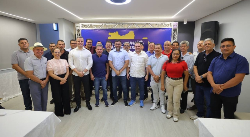 Wilson Lima reúne prefeitos e vice-prefeitos da federação União Progressista no Amazonas