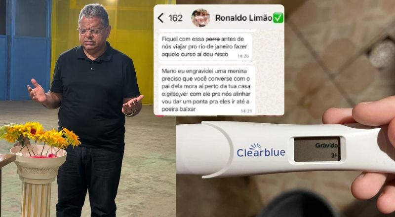 ‘Mano, eu engravidei a menina. Vou propor pra ela tirar’: conversas mostram desespero e crime do vereador Ronaldo Limão em Presidente Figueiredo; veja vídeo