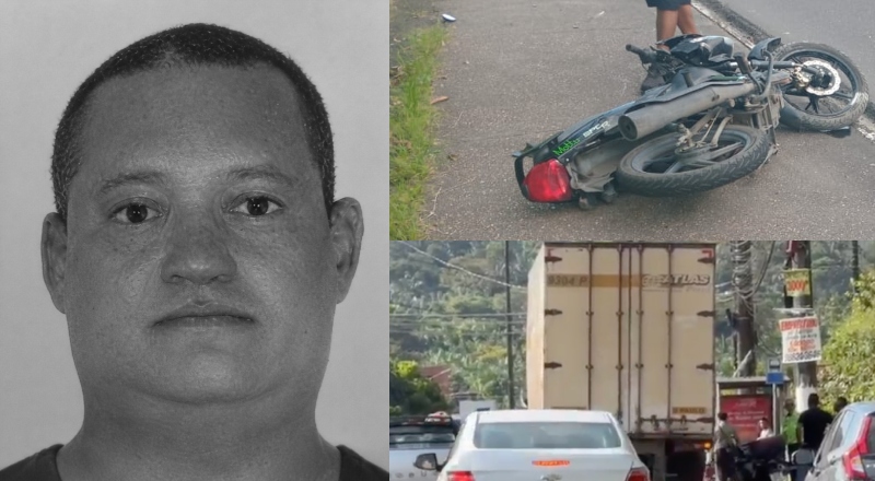 Saiba quem é o vigilante que morreu em acidente entre moto e carreta perto da Bola do Coroado; veja vídeo
