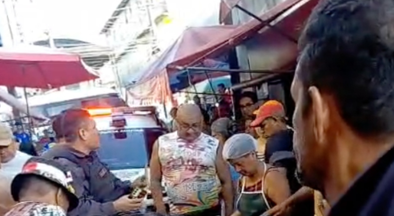 “Foram mais de 10 balas”: veja estado que ficou corpo de homem que foi assassinado na Compensa