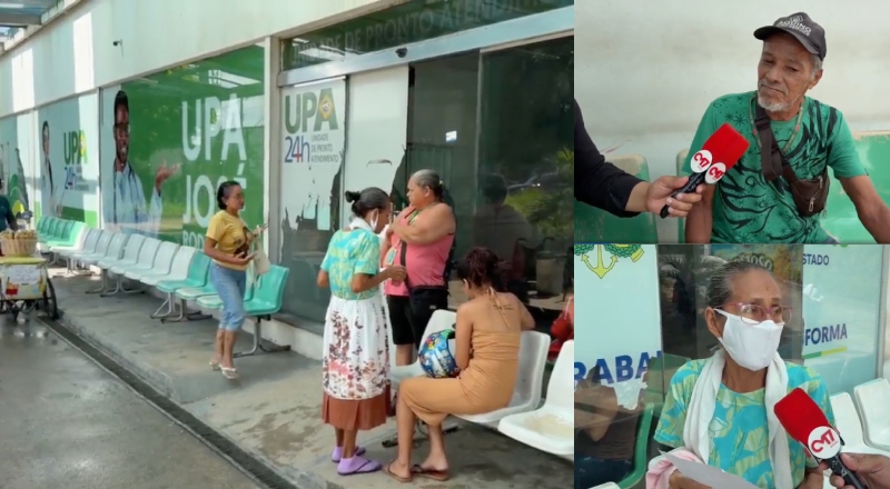 Abandono da Terceira Idade: idosos esperam mais de 5 horas para serem atendidos na UPA José Rodrigues, em Manaus; veja vídeo
