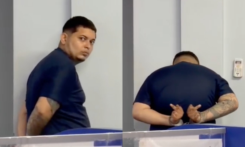 “Ele ficou nervoso e caiu da moto”: bandido procurado por homicídio se revolta após ser preso pela ROCAM em Manaus; veja vídeo