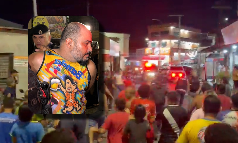 Veja momento em que suspeito de envolvimento na morte de empresário é capturado em Manaus: “Ele tem que morrer!”