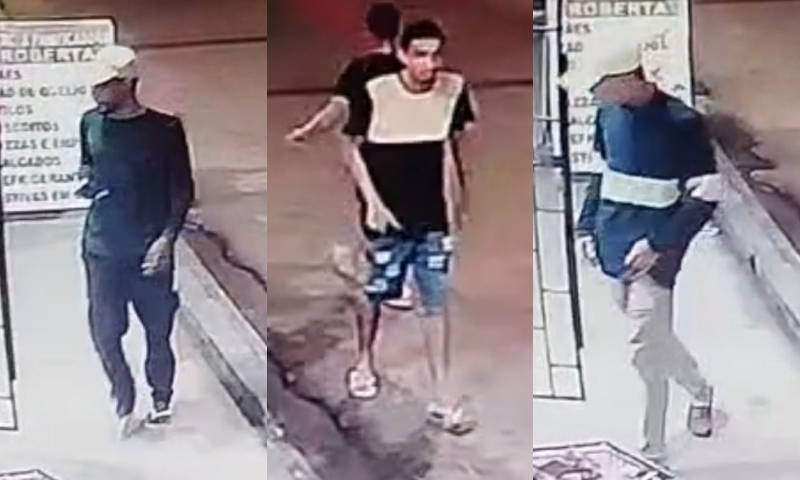Imagens mostram criminosos cercando padaria antes de matar empresário em Manaus; veja vídeo