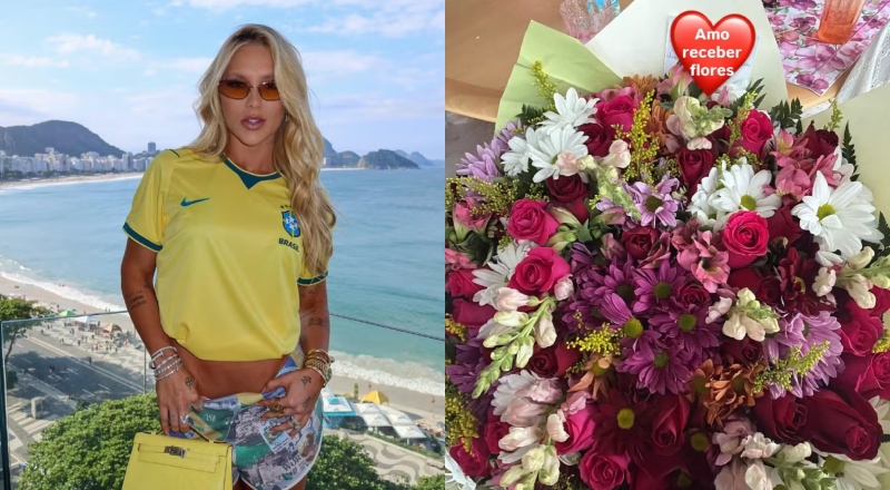 Virginia Fonseca recebe flores de admirador secreto e fãs apontam: “Foi o Zé Felipe”