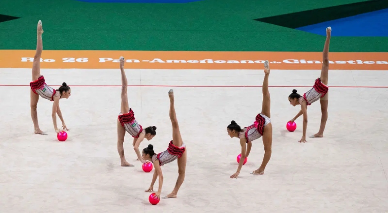 “Eu Vou Tomar um Tacacá”: ao som de Joelma, brasileiras brilham e faturam ouro na ginástica rítmica no Pan-Americano Júnior
