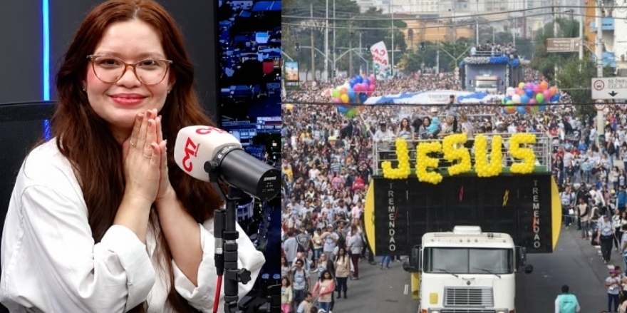 No CM7 no Ar, cantora gospel Mia Lohanny convoca fiéis para a Marcha Para Jesus 2026 em Manaus
