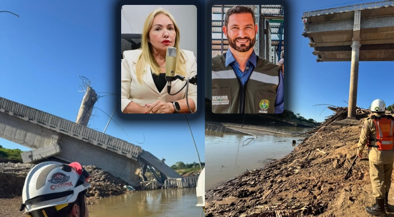 Catástrofe anunciada: incompetência de Sula e Egleuson causa duas mortes e deixa sete feridos após queda da ponte em Sena Madureira