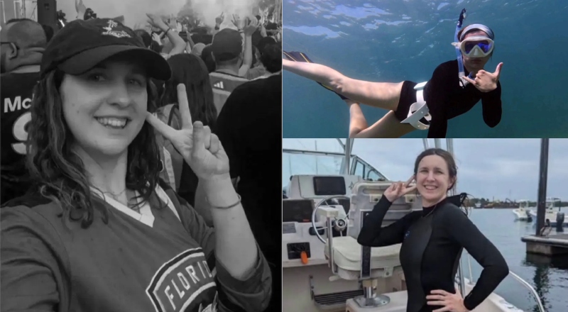 Tragédia na Flórida: comissária de bordo é encontrada sem vida após desaparecer durante mergulho; veja vídeo