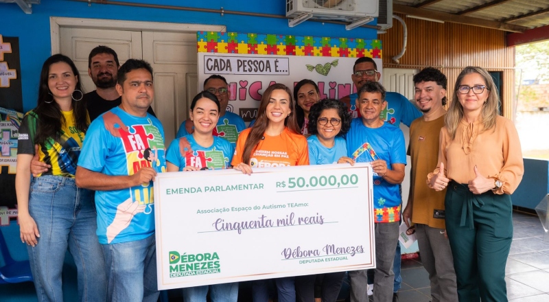 Instituto que atende crianças com autismo recebe reforço para ampliar serviços em Humaitá