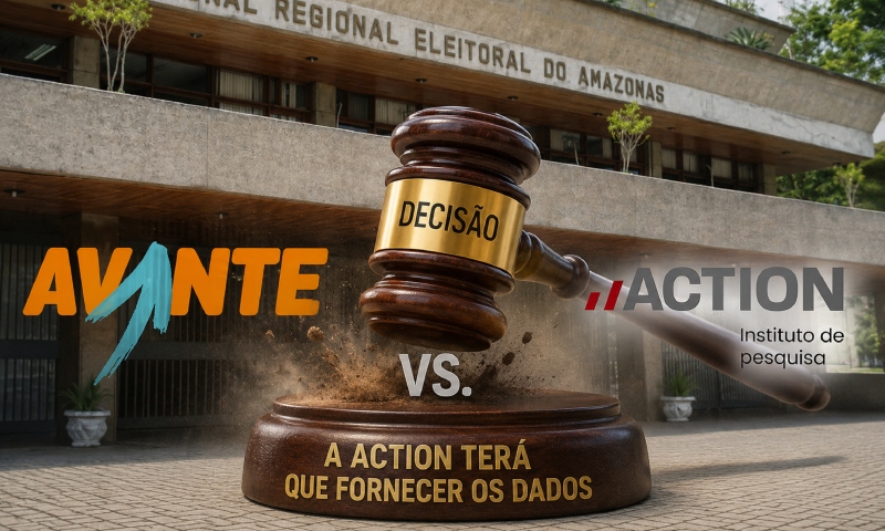Action é obrigada pelo TRE-AM a fornecer dados de pesquisa eleitoral ao Avante após contestação