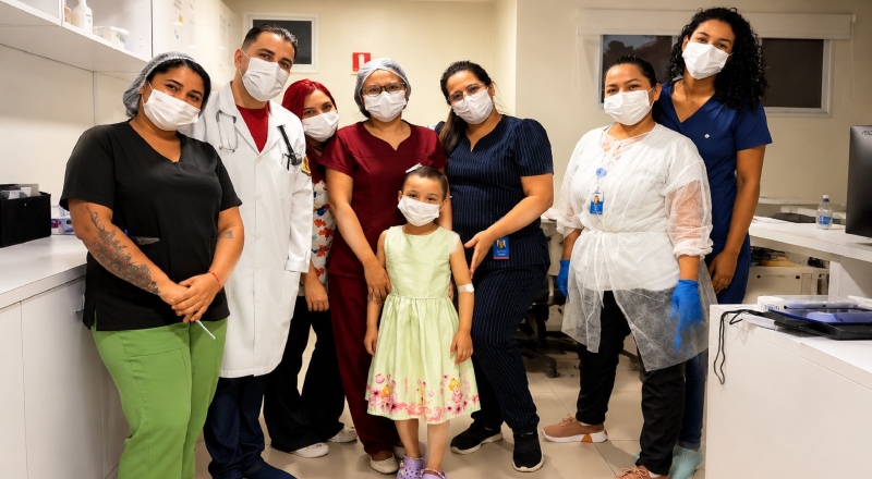 Aos 6 anos, Ayla luta contra tumor raro e conscientiza famílias sobre câncer infantil