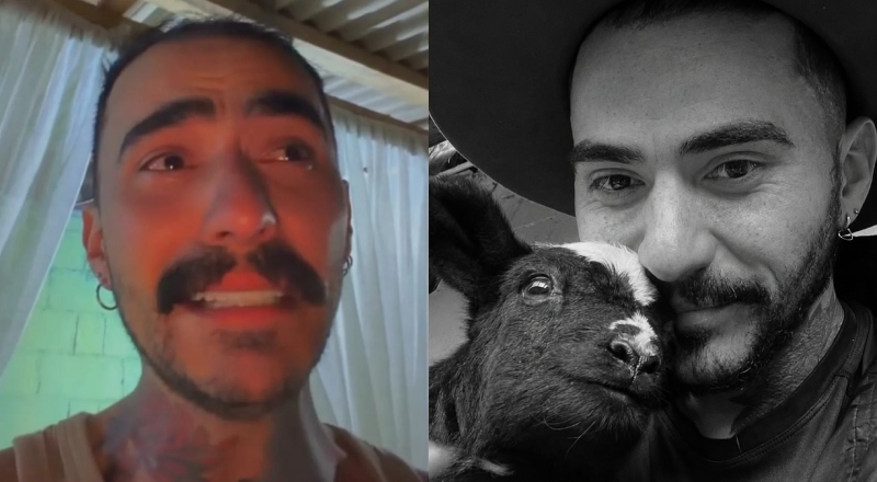 Influenciador Mayk Leão encontra animal morto após relato de OVNI e cita ameaças: “O próximo sou eu?”; vídeo