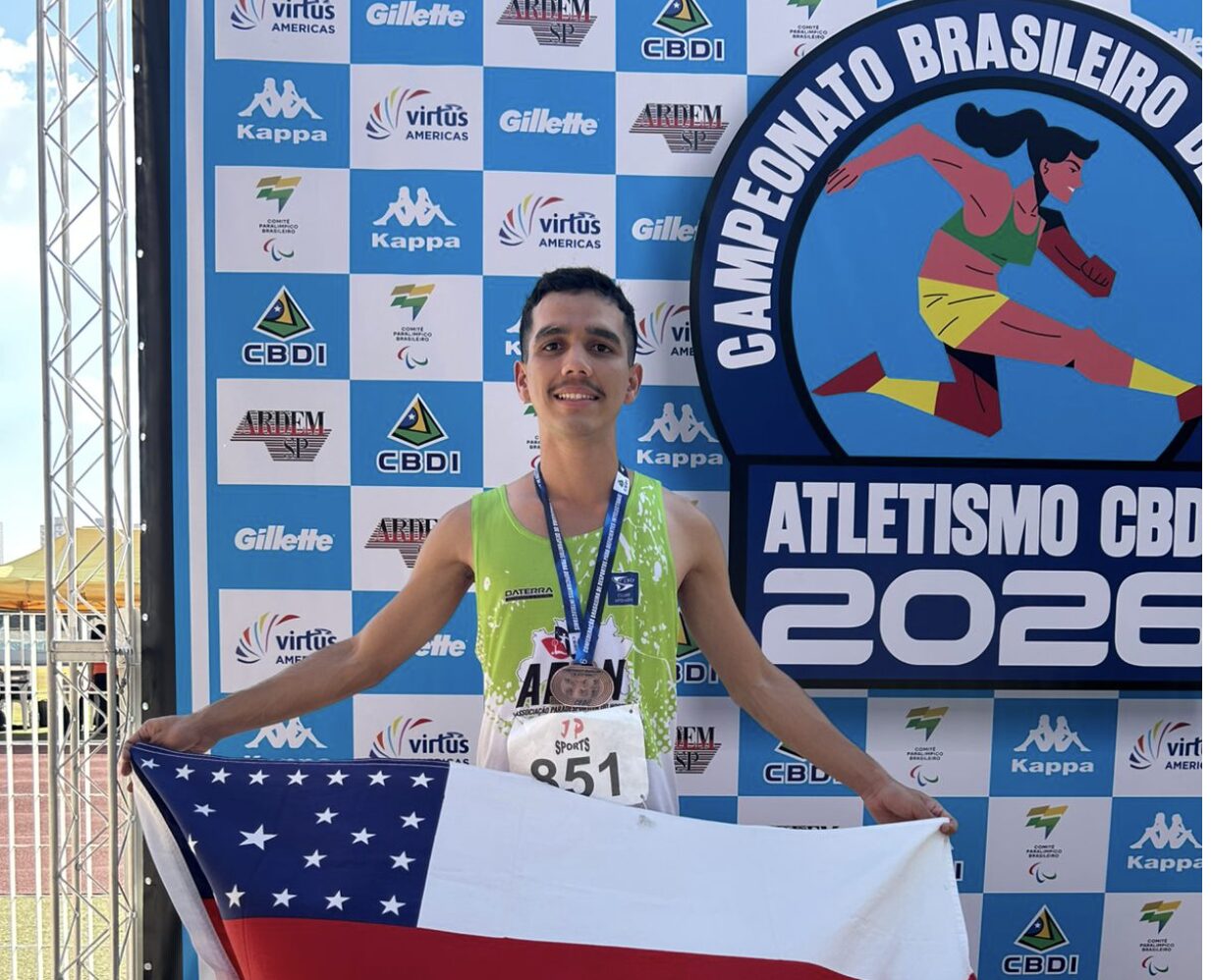 Paciente do Juventude TEA, representará o estado em competição nacional paralímpica
