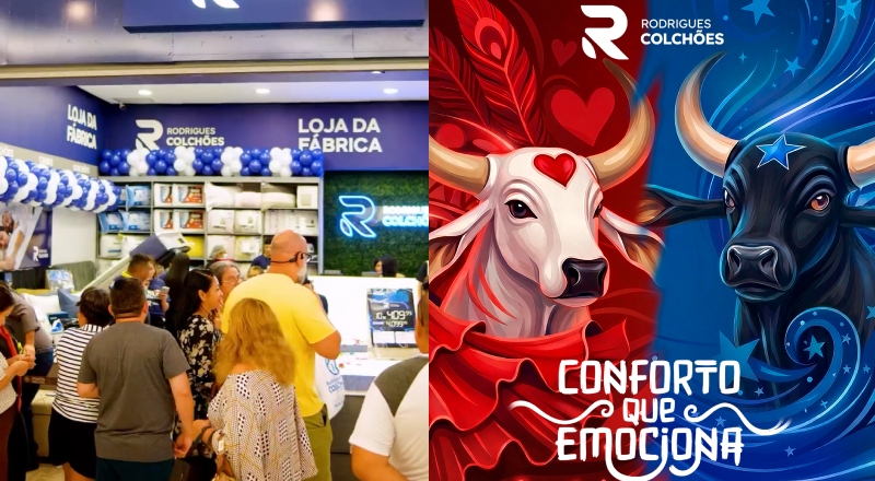 Cultura e Descanso: Rodrigues Colchões e a sua linha exclusiva em homenagem aos Bois de Parintins