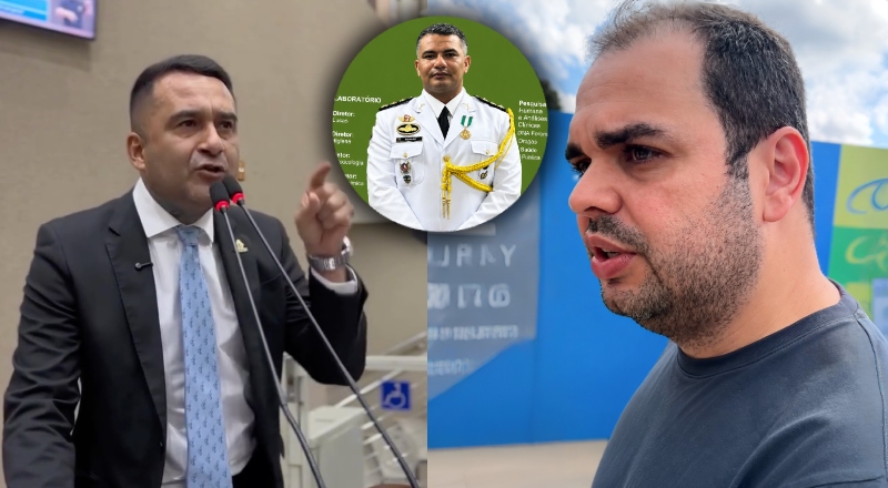 Sargento Salazar chama aliados de Roberto Cidade de “facção” e exige exoneração de Major do Governo do AM; vídeo
