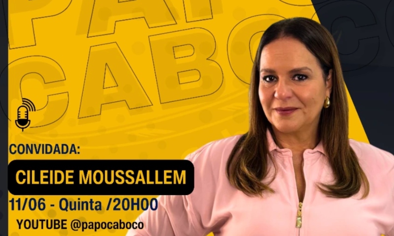 CEO do CM7 Brasil e presidente da Virada Feminina no AM, Cileide Moussallem participa do Podcast Papo Caboco nesta quinta (11)
