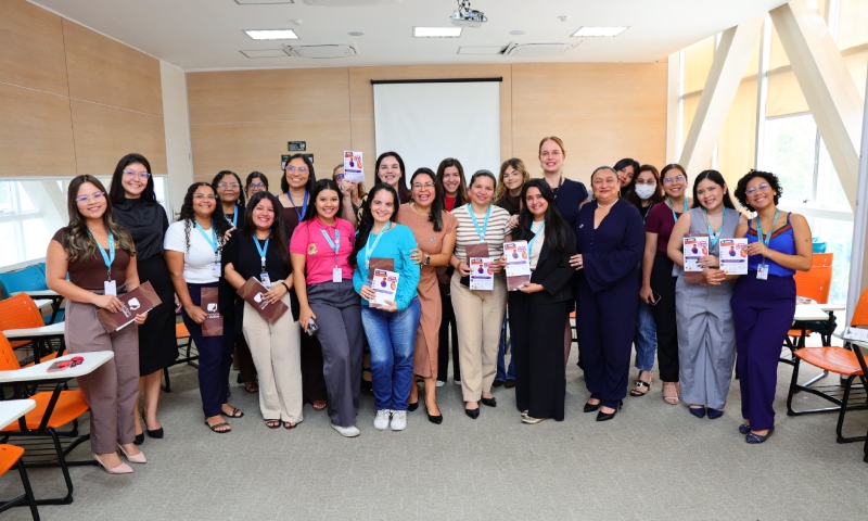 Ouvidoria da Mulher do TCE-AM amplia ações de conscientização com o projeto “Ei, mana, não se cale”