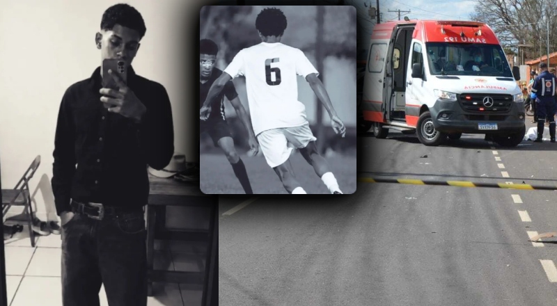 Sonho interrompido: jovem morre atropelado poucos dias de fazer aniversário; veja vídeo
