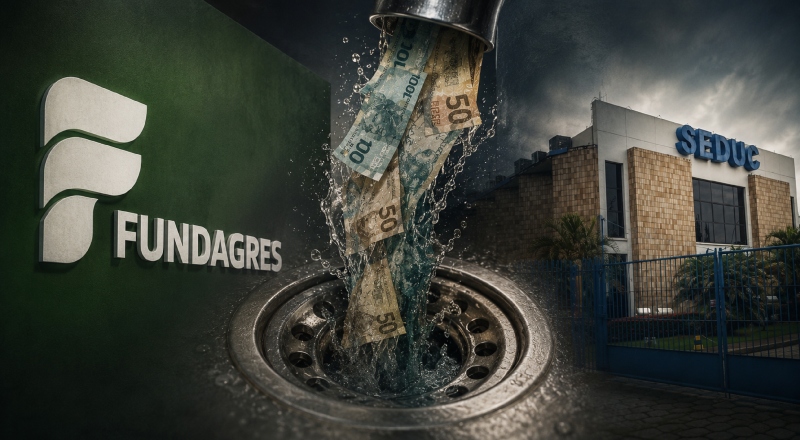 Escândalo da Fundagres Inovar: entidade capixaba já recebeu R$ 49 milhões da SEDUC-AM; esquema prevê até R$ 1,3 bilhão