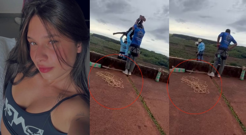 ‘Jogada para a morte’: saiba quem é a mulher lançada sem corda de plataforma de rope jump; veja vídeo