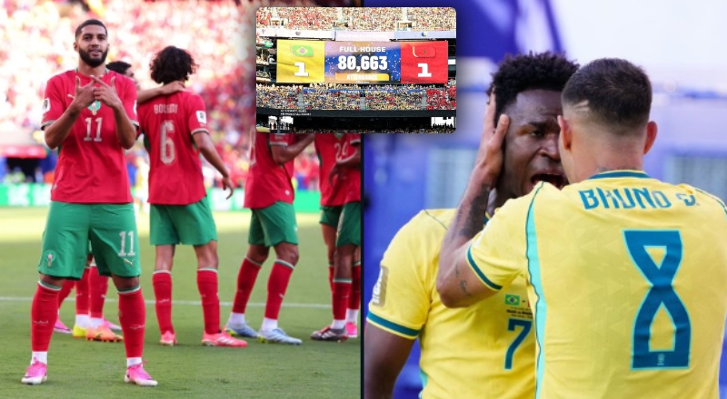 Brasil erra muitos passes, joga na retranca e estreia Copa do Mundo com empate suado de 1×1 diante do Marrocos