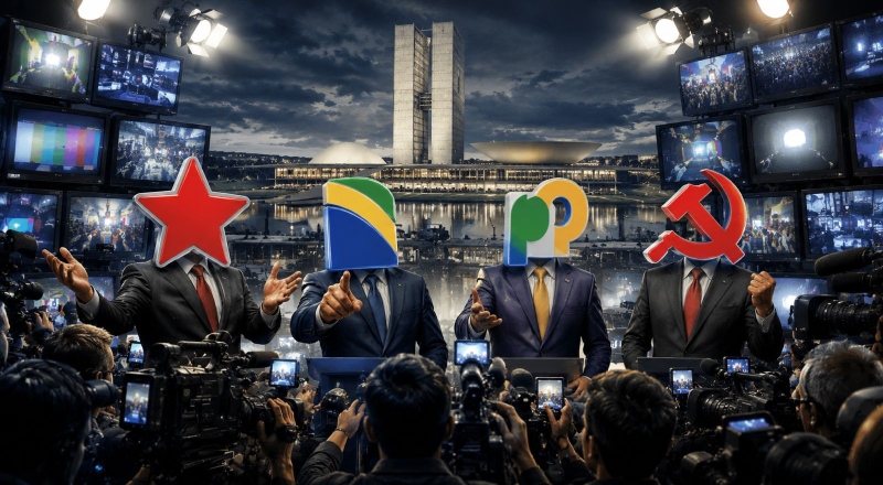 Guerra por votos começa mais cedo: partidos invadem programação de rádio e TV de olho em 2026