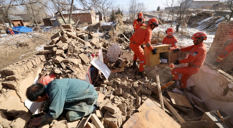 Terremoto de 6,3 graus atinge a China e provoca operação de emergência