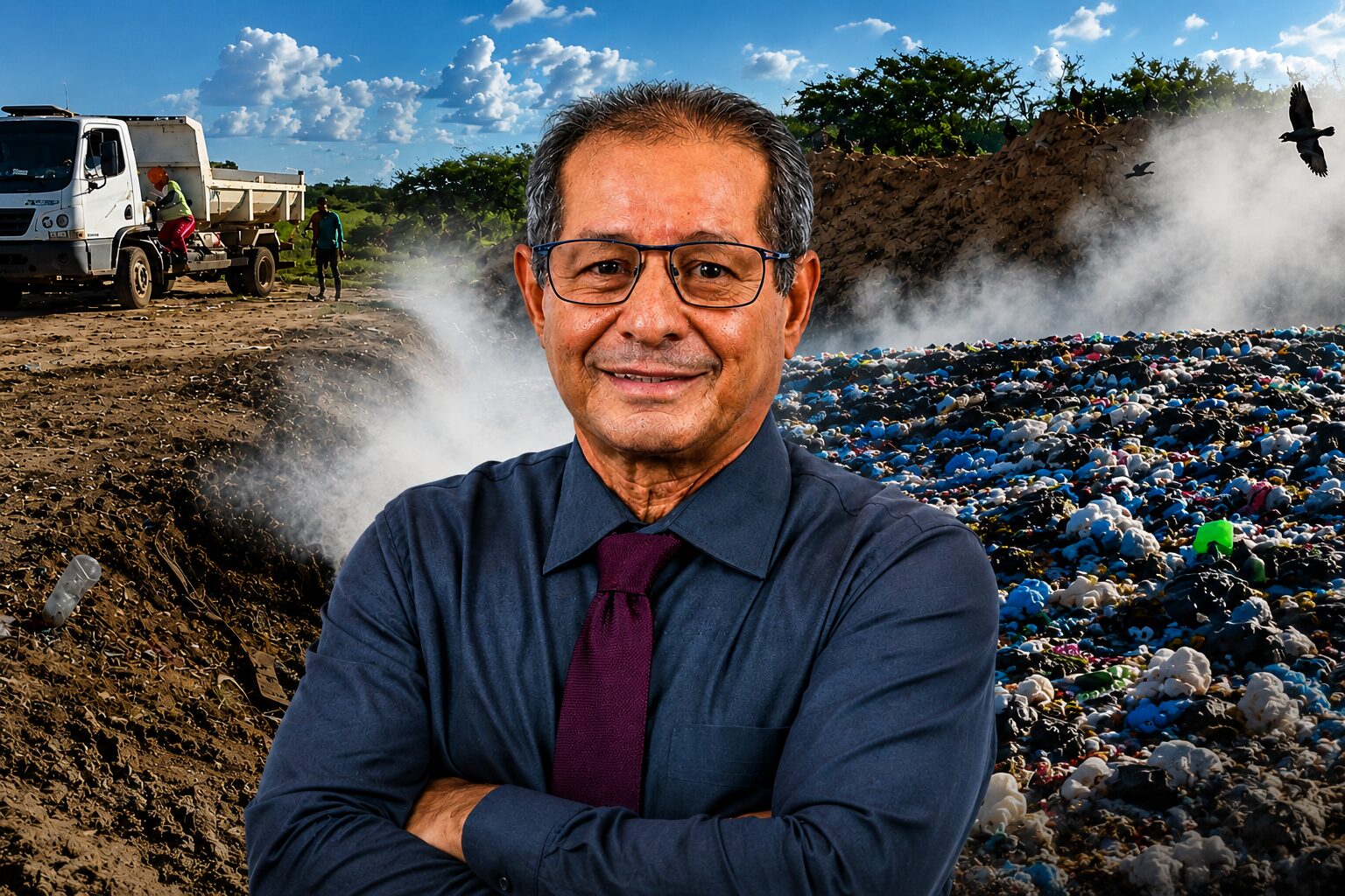 Aterro da Vergonha: MPAM aperta o cerco contra o prefeito Airton Siqueira após escândalo envolvendo lixão em Carauari