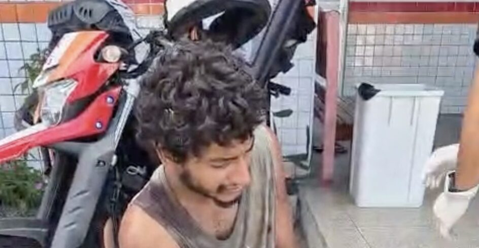 Homem suspeito de cometer assaltos é encontrado com dedos decepados no bairro da Compensa; veja vídeo