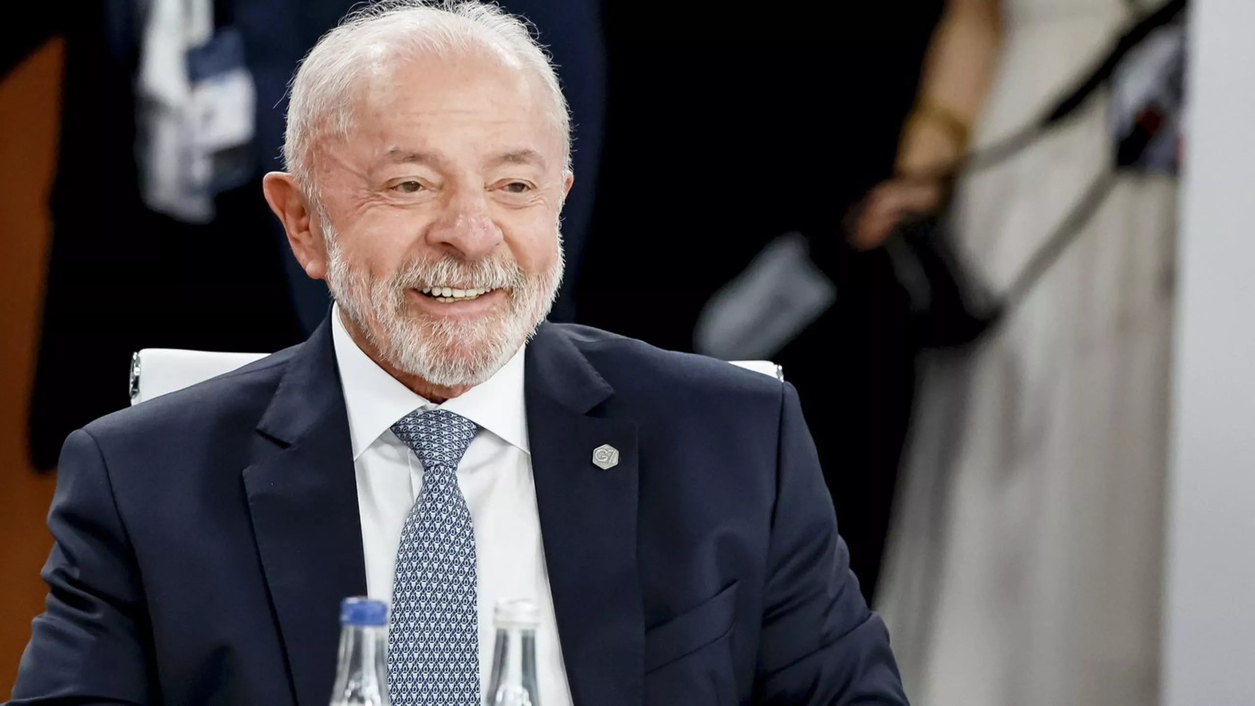 Em conversa no G7, Lula diz que “nunca foi esquerdista”; veja vídeo