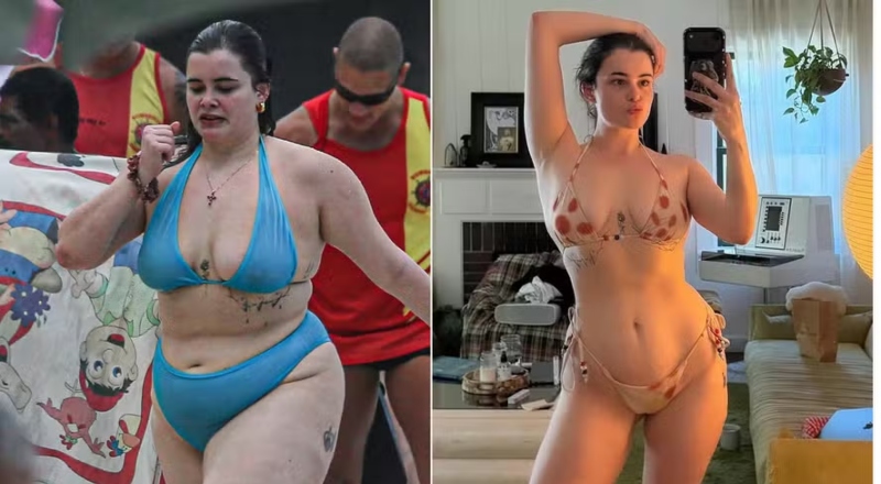 Antes e depois de Barbie Ferreira viraliza após atriz aparecer mais magra