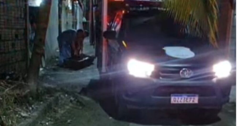 Mistério: jovem é crivado de bala no bairro Novo Aleixo; veja imagem