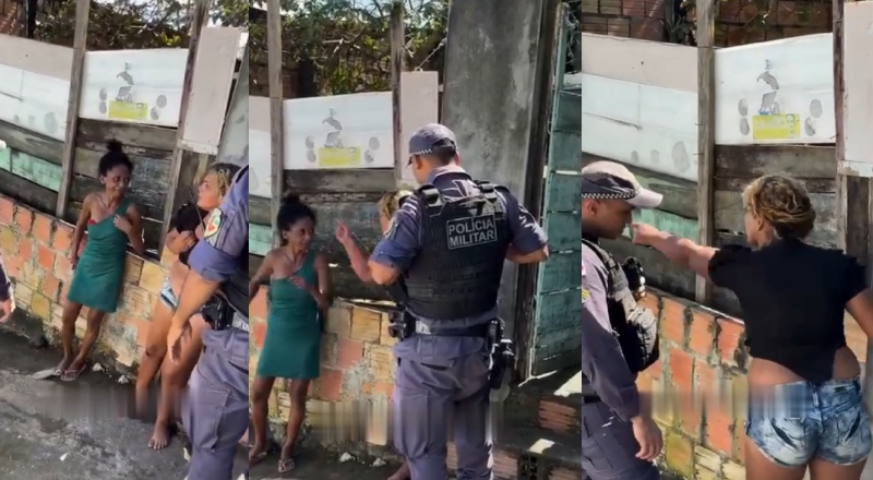 Mulher parte pra cima da vizinha no Zumbi após ser chamada de mãe desnaturada: “ela não toma conta dos filhos”; veja vídeo