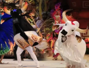 Abertura das três noites do Festival de Parintins 2026 será do Caprichoso após vitória em sorteios