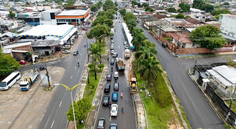 Implantação de rede de gás natural vai interditar trecho da zona Sul de Manaus a partir de segunda-feira (22)