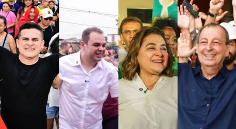 Eleição Indefinida no AM: Omar desidrata e é pressionado por David e Roberto Cidade, aponta Pesquisa Direto ao Ponto