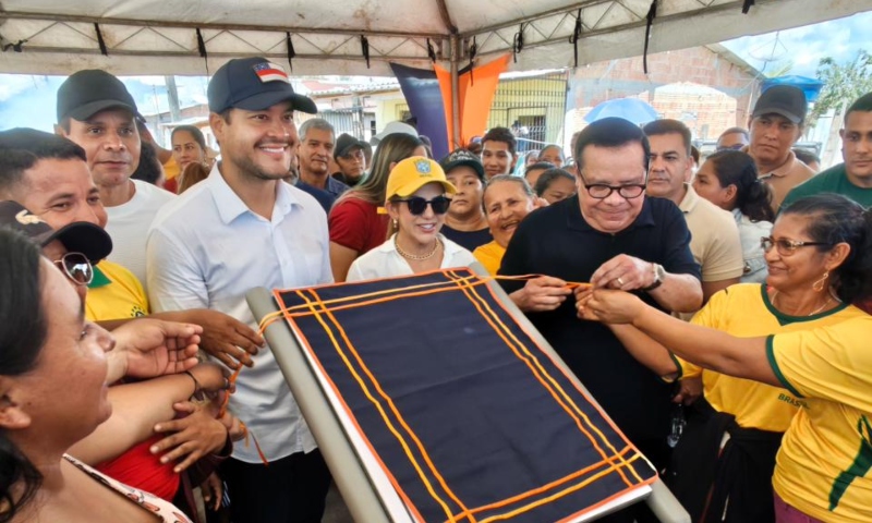 Deputado Adail Filho participa do lançamento de pacote de obras em Coari